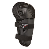 BIONIC ACTION KICKSTART KNEE GUARD BLACK RED (0013)