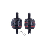 LEFT/RIGHT KNEE CUP KIT FOR RK-1 KB BLACK RED (0013)