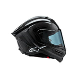 SUPERTECH SR10 SOLID HELMET ECE 22.06 BLACK CARBON MATT AND GLOSS (1902)