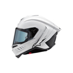 Supertech SR10 Solid Helmet ECE 22.06 White Gloss Black Matt (2170)
