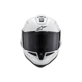 SUPERTECH SR10 SOLID HELMET ECE 22.06 WHITE GLOSS BLACK MATT (2170)