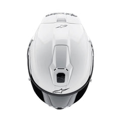Supertech SR10 Solid Helmet ECE 22.06 White Gloss Black Matt (2170)