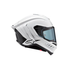 Supertech SR10 Solid Helmet ECE 22.06 White Gloss Black Matt (2170)