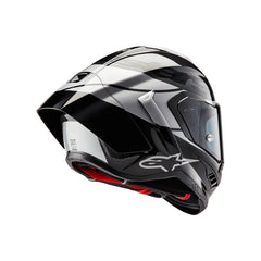 Supertech SR10 Element Helmet ECE 22.06 Black Carbon Silver Black Gloss (1368)
