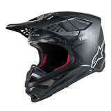 SUPERTECH SM8 SOLID HELMET ECE BLACK MATT (0110)