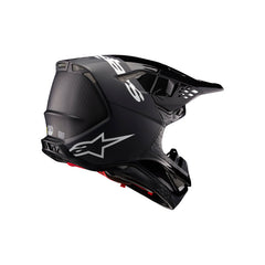 Supertech SM10 Flood Helmet ECE 22.06 Black Dark Gray Matt and Gloss (1310)