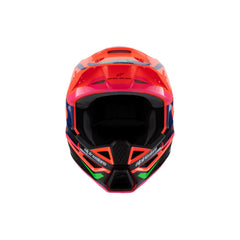 SM3 Youth Deegan Helmet ECE06 Fluro-Orange Purple Fluro-Pink (0433)