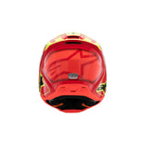 SM3 YOUTH FRAY HELMET ECE06 RED FLURO-YELLOW BLACK (3051)
