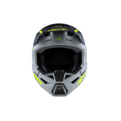 SM3 Youth Radium Helmet ECE06 Grey Black Fluro-Yellow Matt (9510)