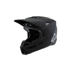 SM3 Youth Solid Helmet ECE06 Black Matt (0110)