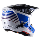 SM5 SPEED HELMET WHITE/DARKBLUE/RED (2739)