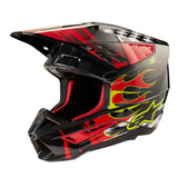 SM5 RASH HELMET ECE 22.06 DARK GRAY BRIGHT RED GLOSS (9033)