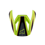SM3 YOUTH FRAY VISOR ECE06 RED FLURO-YELLOW BLACK (3051)