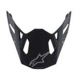 VISOR SM10 / SM8 SOLID BLACK BLACK MATT (0110)