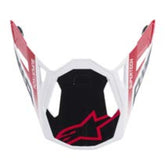 VISOR SM8 - TRIPLE - RED BLACK GLOSSY (1180)