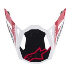 VISOR SM8 - TRIPLE - RED BLACK GLOSSY (1180)