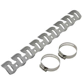 DRC EXHAUST PIPE GUARD ALLOY | 4T UNIVERSAL Ti Colour