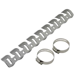 DRC EXHAUST PIPE GUARD ALLOY | 4T UNIVERSAL Ti Colour