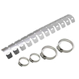 DRC EXHAUST PIPE GUARD ALLOY | 2T UNIVERSAL Ti Colour
