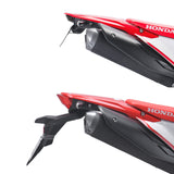 DRC TAIL LIGHT & PLATE HLDR EDGE 2 ALLOY | CRF300L/Rally '21- | SMOKE LENS