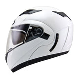 KYSCN00W3 KYT CONVAIR FLIP UP HELMET | PEARL WHITE