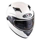 KYSCN00W3 KYT CONVAIR FLIP UP HELMET | PEARL WHITE