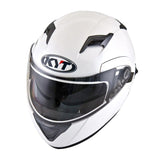 KYSCN00W3 KYT CONVAIR FLIP UP HELMET | PEARL WHITE