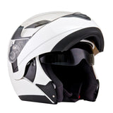 KYSCN00W3 KYT CONVAIR FLIP UP HELMET | PEARL WHITE