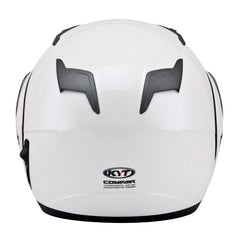 Kyscn00W3 KYT Convair Flip UP Helmet | Pearl White