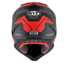 Kysjs0004 KYT Jump Shot #3 Helmet | Matt Black-Fluro Red