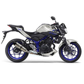 LV FULL SYST A | LV ONE EVO | STAINLESS | YZF-R25 / R3 / MT-25 / MT-03 '14>'21