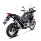 LV FULL SYST | LV ONE EVO | STAINLESS | CRF 1000 L AFRICA TWIN '16>'17 (fits w orig. pann)