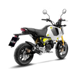 LV FULL SYST | LV-10 | STAINLESS BLACK | MSX 125 / GROM '21> $#$