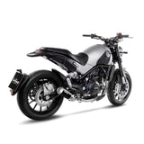 LV LINK PIPE (CAT ELIM.) | STAINLESS | HARLEY X500 (orig. & LeoVince exhaust)