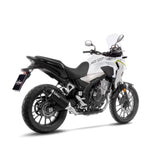 ##USE LVSO14058 FIRST## LV SLIP-ON A | NERO | STAINLESS BLACK | CB500 F / X / CBR500R '19> (fits w orig. cent stand)
