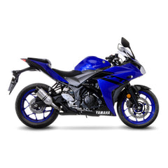 LV SLIP-ON A | LV PRO | STAINLESS | YZF-R3 / MT-03 '18>'21