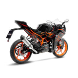 LV SLIP-ON A | LV ONE EVO | STAINLESS | KTM RC125 / RC390 '22>