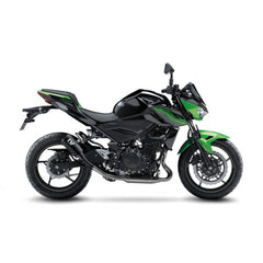 LV SLIP-ON | LV-10 | FULL BLACK STAINLESS | NINJA 400 / Z400 '18> / CF MOTO 450SR '23>