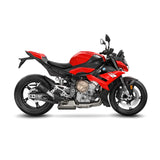 LV SLIP-ON A | LV-10 | STAINLESS BLK | S 1000 RR '19> / S 1000 R '21>