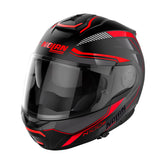 NHN1006021 N100-6 FLIP UP SURVEYOR | FLAT BLACK-RED-GREY (21)
