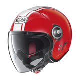 NHN21V096 N21 VISOR OPEN FACE DOLCE VITA | RED-WHITE (96)