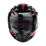 NHN606074 N60-6 FULL FACE WIRING | BLACK-RED-SILVER (74)