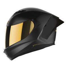 NHN606S017 N60-6 Sport Full Face Gold Edition | Flat Black (17)