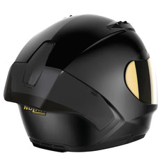 NHN606S017 N60-6 Sport Full Face Gold Edition | Flat Black (17)