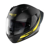 NHN606S022 N60-6 SPORT FULL FACE OUTSET | FLAT BLACK-YELLOW (22)
