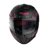 NHN808079 N80-8 FULL FACE TURBOLENCE | FLAT BLACK-PINK (79)
