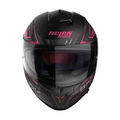 NHN808079 N80-8 Full Face Turbolence | Flat Black-Pink (79)