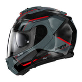 NHX1005044 X-1005 UC FLIP UP UNDERCOVER | CARBON GREY-RED (44)