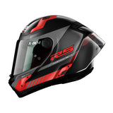 NHX804013 X-804 RS FULL FACE HOT LAP | CARBON-RED (13)
