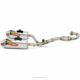 RAPTOR 700 15-19 T6 DUAL SYST | FULL STAINLESS, REMOVABLE SPARK ARRESTOR, US SPEC